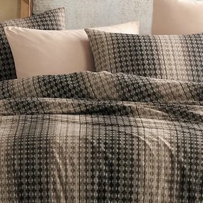 Bedtex Pamut ágynemét Oberon barna, 140 x 200 cm, 70 x 90 cm