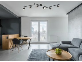 Globo 57910-6B - Spotlámpa ROBBY 6xGU10/35W/230V fekete