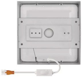 LED Mennyezeti lámpa LED/12,5W/230V 3000/3500/4000K 17x17 cm fehér