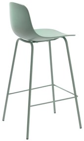 Világoszöld műanyag bárszék 92,5 cm Whitby – Unique Furniture
