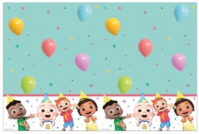 CoComelon Birthday műanyag asztalterítő 120x180 cm