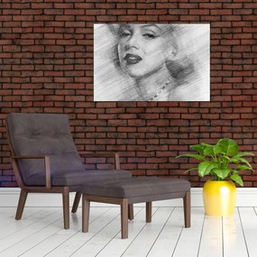 Kép - Marilyn Monroe portréja (90x60 cm)