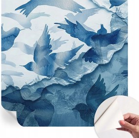 Öntapadós fotótapéta Falra 3D Loft Dinamikus madarak 250x250 cm