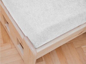 Gyerek frottír lepedő 60x120 cm fehér