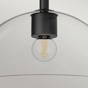 Alora Mood ALM-JUDE-SF-MB-CL JUDE mennyezeti lámpa 1xE27/60W/230V, Ø30,5 cm, fekete