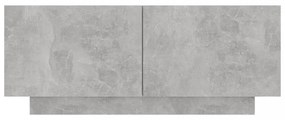 betonszürke forgácslap éjjeliszekrény 100 x 35 x 40 cm