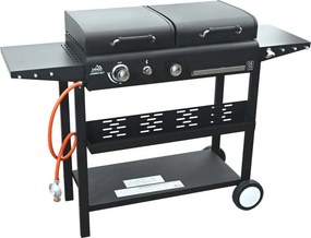 Gáz-faszenes grillsütő Domino 2in1 – Cattara