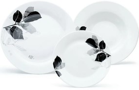 Arôme Home Hársfa 18 db-os étkészlet, extra fehér