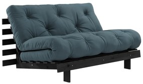 Petróleumkék kinyitható kanapé 140 cm Roots Black Night – Karup Design
