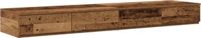 vidaXL Ágyfiókok fiókkal Öreg fa 135 x 36,5 x 16,5 cm Faanyag