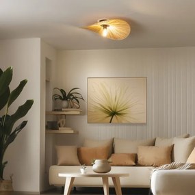 Brilagi - LED felületre szerelhető csillár CERIA BOHO 1xE27/40W/230V átmérő 60 cm raffia