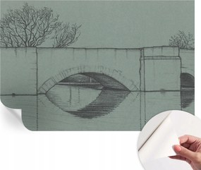 Fotótapéta Fali tapéta Hálószobába és Nappaliba Íves híd 104x70 cm