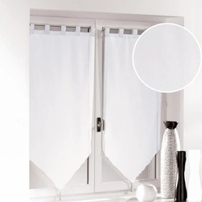 Fehér voile fényáteresztő függöny szett 2 db-os 60x160 cm Voiline – douceur d'intérieur