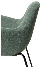 Világoszöld buklé fotel Zimmer – DAN-FORM Denmark