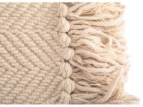 Fehéres bézs zsenília takaró 130x170 cm Renee – Tiseco Home Studio