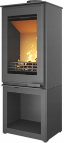 Kecske öntöttvas szabadonálló kályha 9,5kW Venus álló fa kandalló