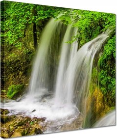 Vászonkép 30x30 Hegyi zuhatag