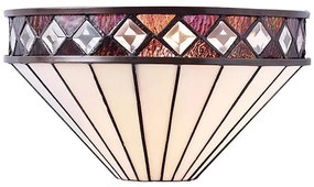 Endon 64149 - Tiffany FARGO fali lámpa 1xE14/40W/230V