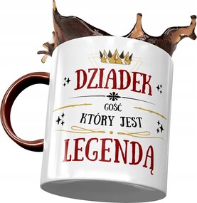 Bordó bögre Nagypapa napja Ajándék fényképes nyomtatással