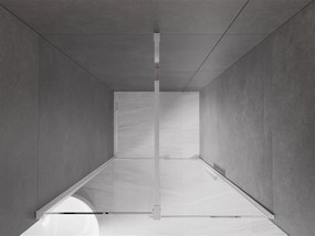 Mexen Velar, nyitható tolóajtó 85x200 cm, 8mm átlátszó üveg, króm, 871-085-000-01-01