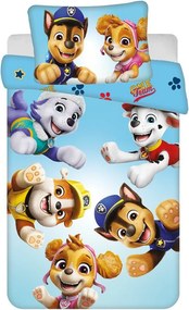 Pamut gyerek ágyneműhuzat babaágyhoz 100x135 cm Paw Patrol – Jerry Fabrics