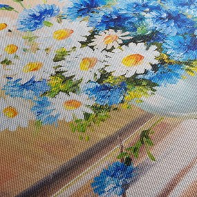 Festett kép egy váza virágról (90x60 cm)