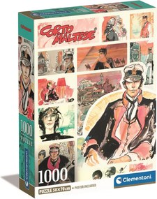 Corto Maltese Captain 1000 db-os Compact puzzle Clementoni