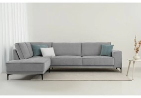 Szürke sarokkanapé (bal oldali-L alakú) Copenhagen – Scandic