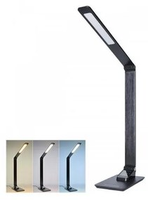 Solight Solight WO59-B - LED Dimmelhető asztali lámpa kijelzővel LED/8W/230V fekete SL1094