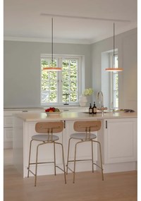 Narancssárga fém LED dimmelhető függőlámpa fém búrával ø 31 cm Asteria Plus – UMAGE