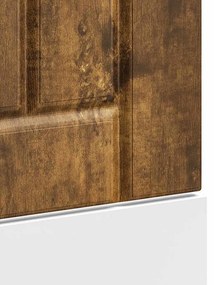 mosogatógép panel Lucca füstölt tölgyfa műfa