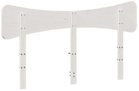 fehér tömör fenyőfa fejtámla 150 cm