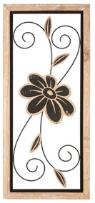 Fém fali dekoráció 26x60 cm Koman – Mauro Ferretti