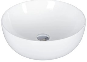 Eros RAISE - PULTRA ültethető - Top Counter - porcelán mosdó - O - Ø 41 cm