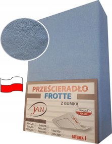 Frotte gumis lepedő 160x200 Vastag