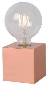 Lucide 20500/05/17 - LED asztali lámpa CUBICO 1xE27/5W/230V réz