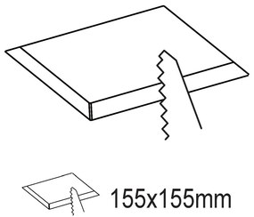 Eglo FUEVA 5 99163 beépíthető lámpa, 10,5W LED, 3000K, 1200 lm