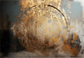 Flizelin fotótapéta Arany mandala Absztrakt falikép 416x254 +ragasztó