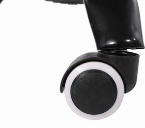 AKCIÓ Szürke-fehér irodai szék AVOLA műbőrből II. osztály