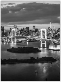 Poszterek 100x135 Tokió Eiffel-torony híd