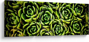 Sziklák képe (órával) (90x30 cm)
