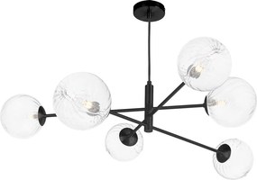 Dar Lighting modern függeszték vignette matt fekete darvig0622-22