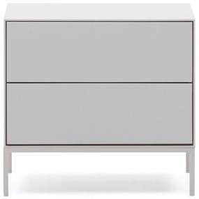 Fehér éjjeliszekrény Vedrana – Kave Home