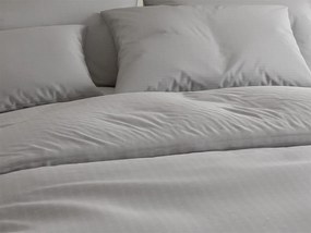 Pamut ágynemű krepp hatással LUXERA világosszürke hotel zseb II. osztály Ágyneműhuzat mérete: 70 x 90 cm | 140 x 200 cm