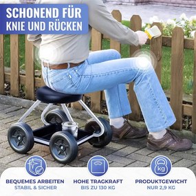 Fekete-szürke kerti ülőke Secura – Maximex