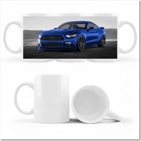 Fotó bögre Kék Ford Mustang