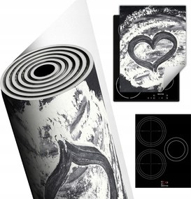 Tűzhelyvédő Szőnyeg Asztali Dekoráció 40x52 konyha szív