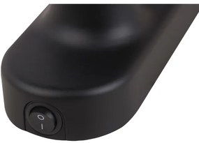 ONLI - Fali lámpa HOLLYWOOD 5xE14/6W/230V fekete