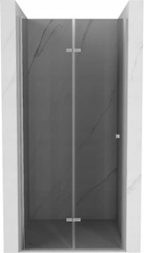 Mexen LIMA zuhany összecsukható ajtó zuhanykabinhoz 120 cm, krómszürke, 856-120-000-01-40
