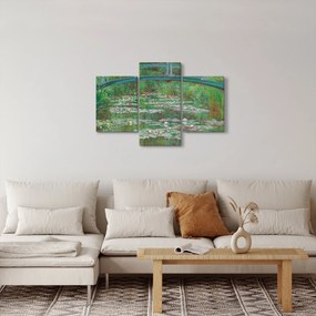 Kép - Claude Monet, The Japanese Footbridge, reprodukciók (90x60 cm)